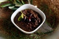 Spicy olives pate